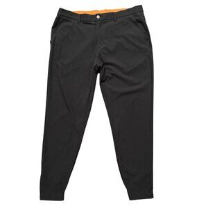 Macade Golf Pants Mens Size 38 Performance Stretch Slim Fit Ankle Zip Gray